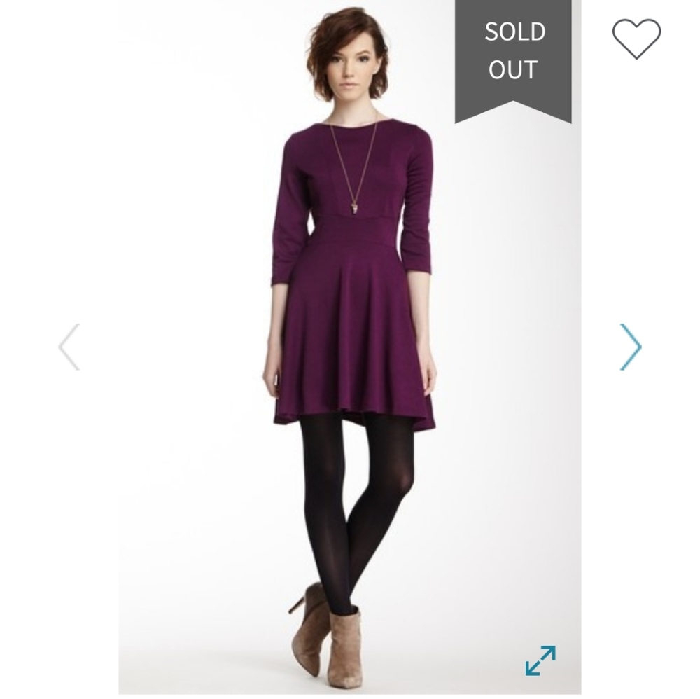 Jack BB Dakota Nordstrom Skater Dress 4 Small